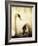 Two Swans Swimming on Lake-Clive Nolan-Framed Photographic Print