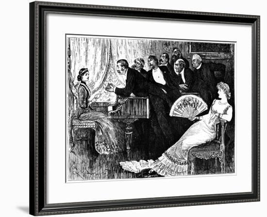 Two Thrones, 1879-George Du Maurier-Framed Giclee Print