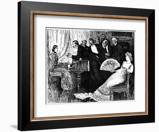 Two Thrones, 1879-George Du Maurier-Framed Giclee Print