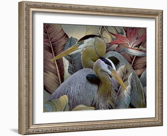 Two to Tango-Steve Hunziker-Framed Art Print