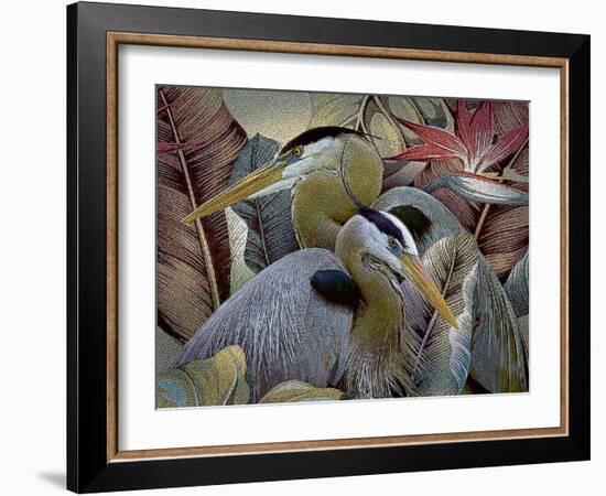 Two to Tango-Steve Hunziker-Framed Art Print