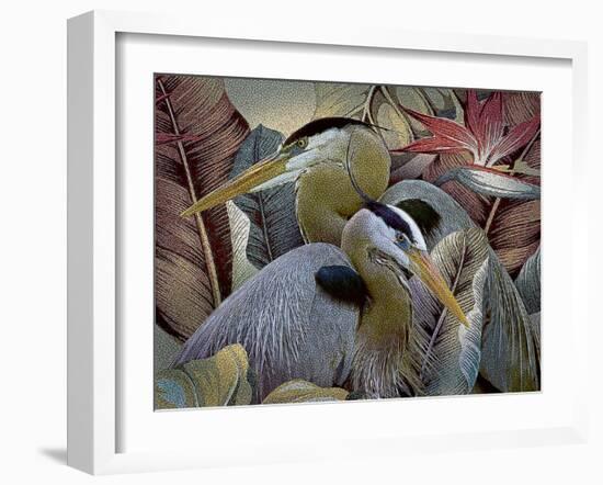 Two to Tango-Steve Hunziker-Framed Art Print