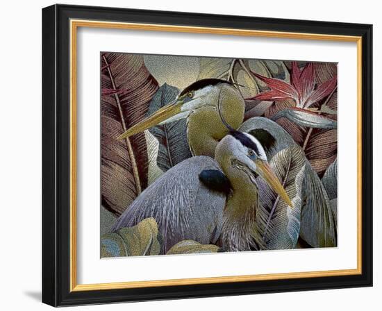 Two to Tango-Steve Hunziker-Framed Art Print