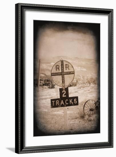 Two Tracks-George Johnson-Framed Photo