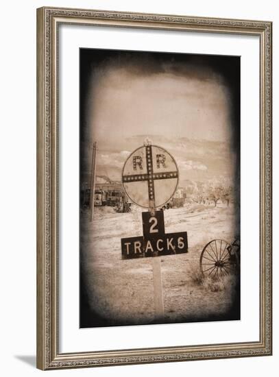 Two Tracks-George Johnson-Framed Photo