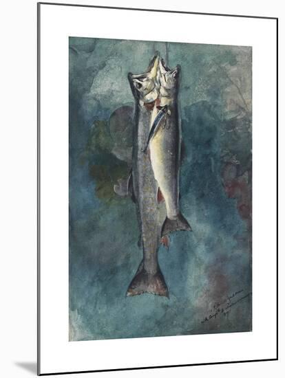 Two Trout-Winslow Homer-Mounted Premium Giclee Print