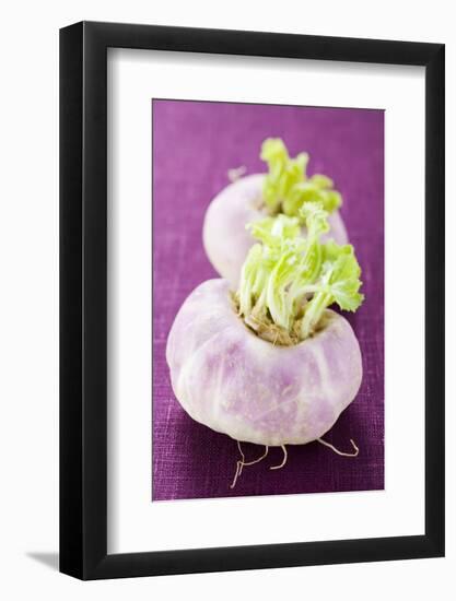 Two Turnips-Foodcollection-Framed Photographic Print