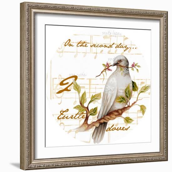 Two Turtle Doves-Janice Gaynor-Framed Art Print