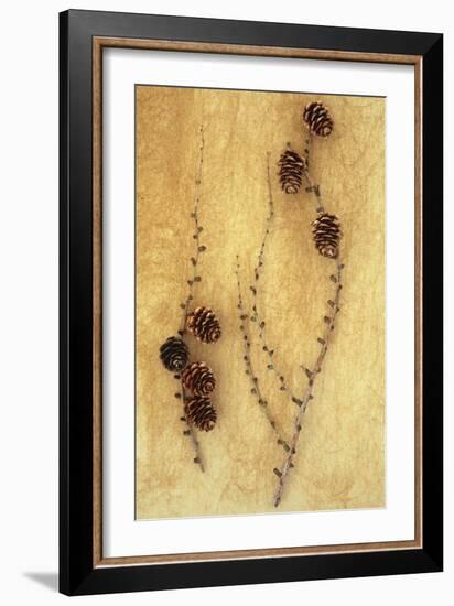 Two Twigs-Den Reader-Framed Photographic Print