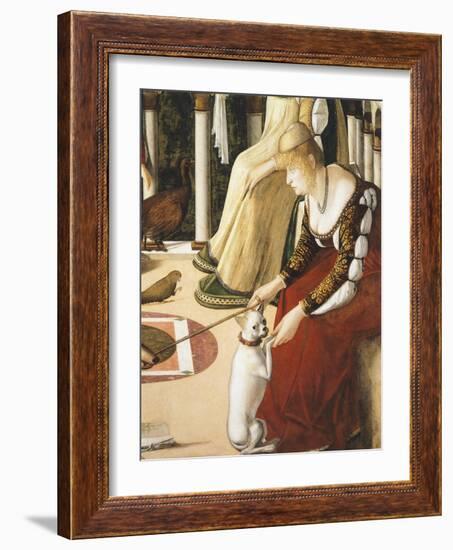 Two Venetian Ladies, 1490-1495-Vittore Carpaccio-Framed Giclee Print