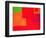 Two Vermillions, Green and Purple in Red: March 1965-Patrick Heron-Framed Giclee Print