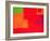 Two Vermillions, Green and Purple in Red: March 1965-Patrick Heron-Framed Giclee Print