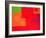 Two Vermillions, Green and Purple in Red: March 1965-Patrick Heron-Framed Giclee Print