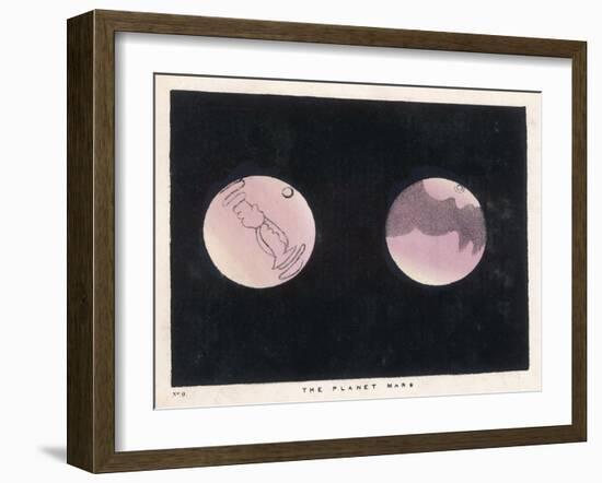 Two Views of Mars-Charles F. Bunt-Framed Art Print