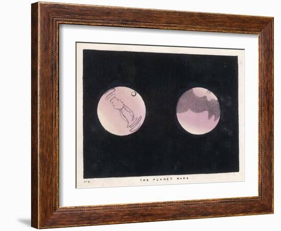 Two Views of Mars-Charles F. Bunt-Framed Art Print