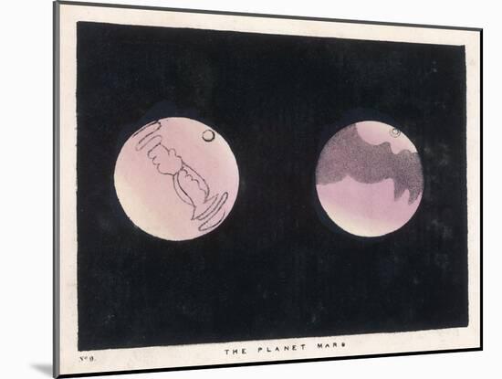 Two Views of Mars-Charles F. Bunt-Mounted Art Print