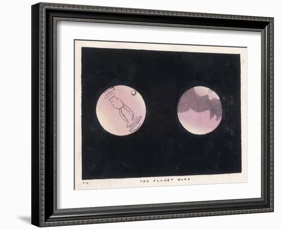 Two Views of Mars-Charles F. Bunt-Framed Art Print