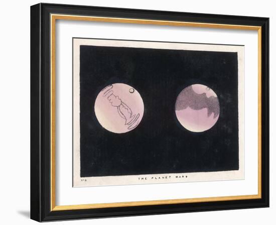 Two Views of Mars-Charles F. Bunt-Framed Art Print