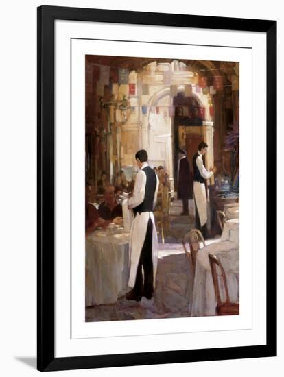 Two Waiters, Place des Vosges-Philip Craig-Framed Giclee Print