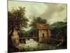 Two Watermills, 1650-1652-Jacob Ruysdael-Mounted Giclee Print