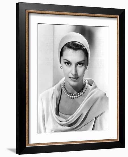 Two Weeks in Another Town, Cyd Charisse, 1962-null-Framed Photo