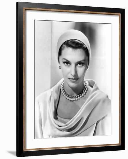 Two Weeks in Another Town, Cyd Charisse, 1962-null-Framed Photo