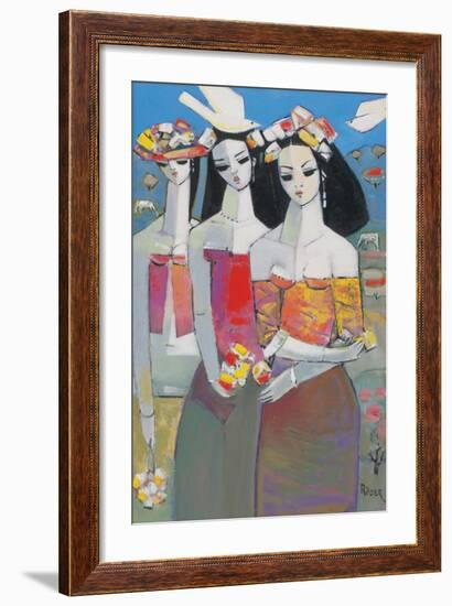 Two White Birds-Endre Roder-Framed Giclee Print