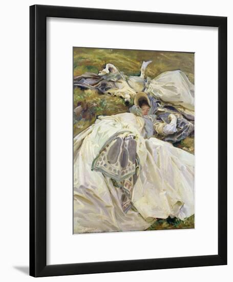 Two White Dresses, 1911-John Singer Sargent-Framed Giclee Print