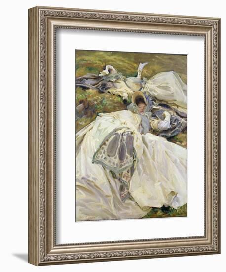 Two White Dresses, 1911-John Singer Sargent-Framed Giclee Print