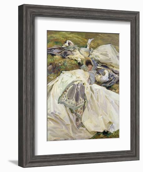 Two White Dresses, 1911-John Singer Sargent-Framed Giclee Print