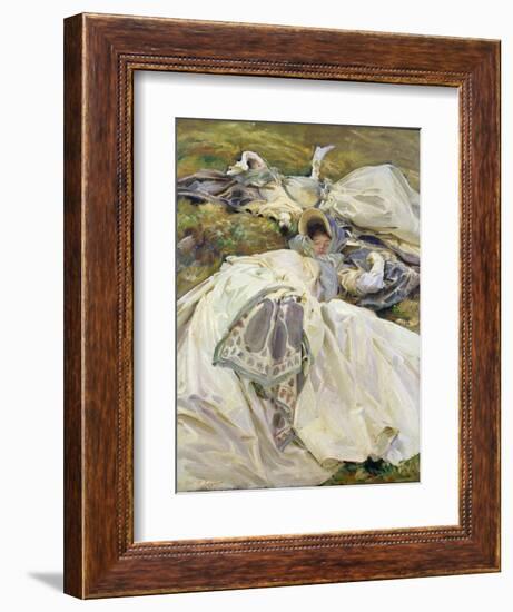 Two White Dresses, 1911-John Singer Sargent-Framed Giclee Print