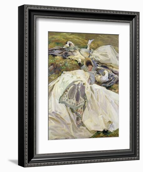 Two White Dresses, 1911-John Singer Sargent-Framed Giclee Print