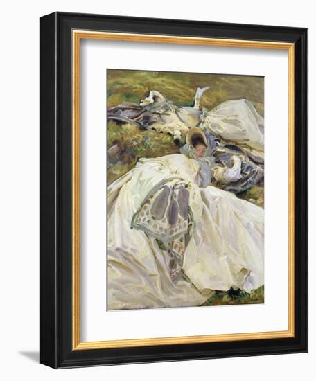 Two White Dresses, 1911-John Singer Sargent-Framed Giclee Print