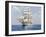 Two White Ships, the 'Bangalore', 2003-James Brereton-Framed Giclee Print