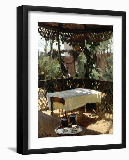 Two Wine Glasses, 1874-John Singer Sargent-Framed Giclee Print