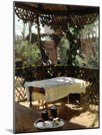 Two Wine Glasses, 1874-John Singer Sargent-Mounted Giclee Print