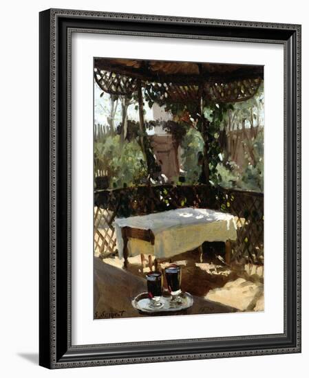 Two Wine Glasses, 1874-John Singer Sargent-Framed Giclee Print