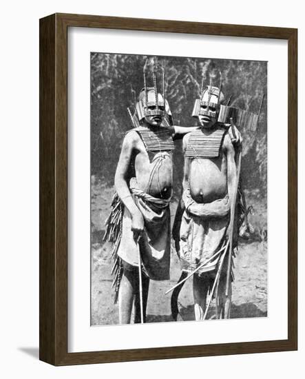 Two Witch-Doctors, Tanganyika (Tanzani), Africa, 1936-null-Framed Giclee Print