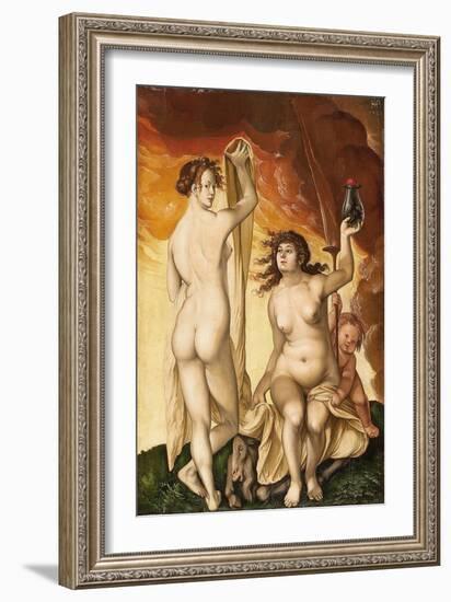 Two Witches-Hans Baldung-Framed Giclee Print