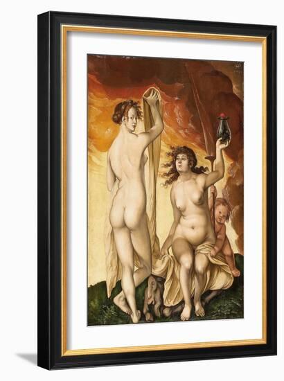 Two Witches-Hans Baldung-Framed Giclee Print