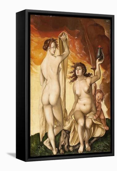 Two Witches-Hans Baldung-Framed Premier Image Canvas