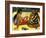 Two Woman of Tahiti. Parau Api (What's New?) 1892-Paul Gauguin-Framed Giclee Print