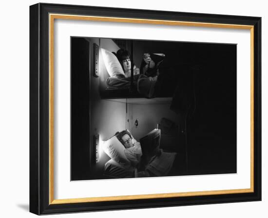 Two Woman Reading in the Wagon Lit-Marisa Rastellini-Framed Photographic Print