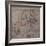 Two Women and a Baby with a Cat chalk-Francesco Vanni-Framed Giclee Print