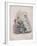 Two Women and a Child Wearing the Latest Fashions, 1860-null-Framed Giclee Print