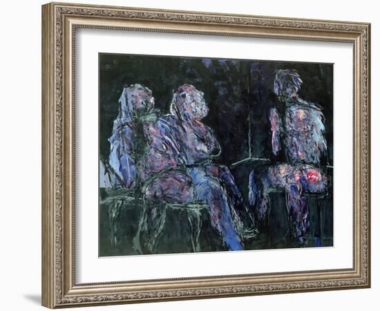 Two Women and a Man, 1986-Stephen Finer-Framed Giclee Print