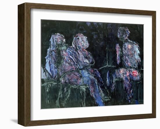Two Women and a Man, 1986-Stephen Finer-Framed Giclee Print