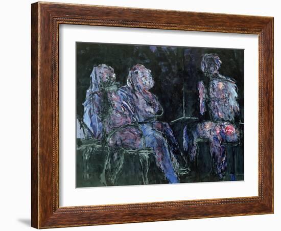 Two Women and a Man, 1986-Stephen Finer-Framed Giclee Print