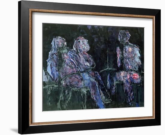 Two Women and a Man, 1986-Stephen Finer-Framed Giclee Print