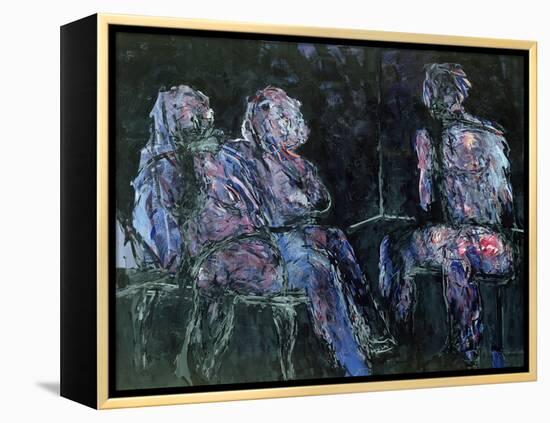 Two Women and a Man, 1986-Stephen Finer-Framed Premier Image Canvas